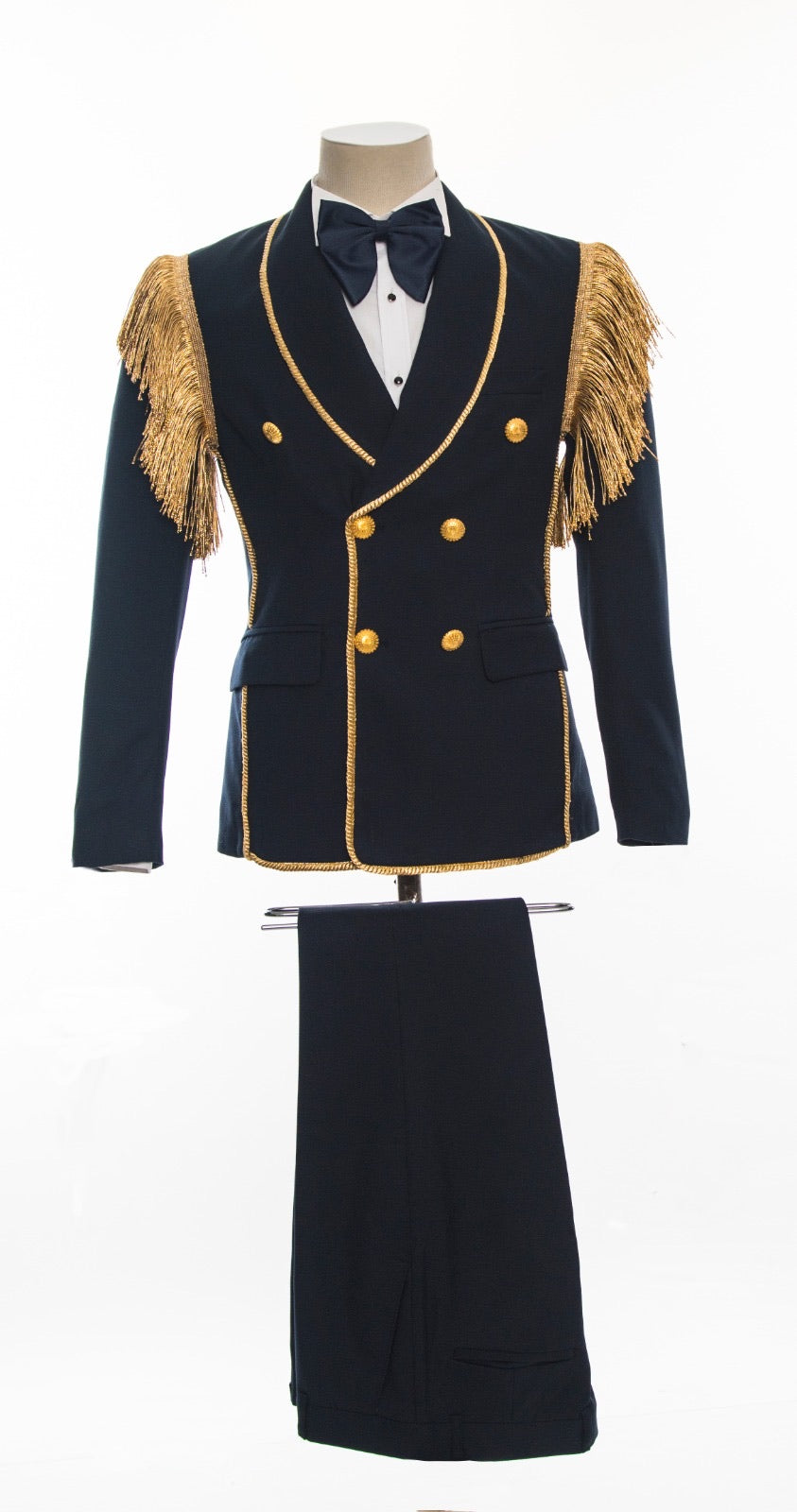 Men’s Captain Navy Blue 2 Piece Tuxedo