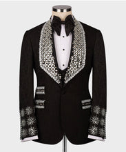 Men’s Black Sliver Tuxedo