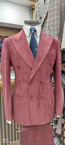 Men’s 2-piece Double Breasted Baby Pink Suit