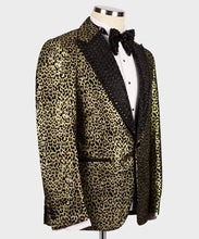 Men's Gold Black TUXEDO