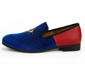 Men's Classic Red Blue loafers