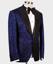 Men's Purple Gold TUXEDO