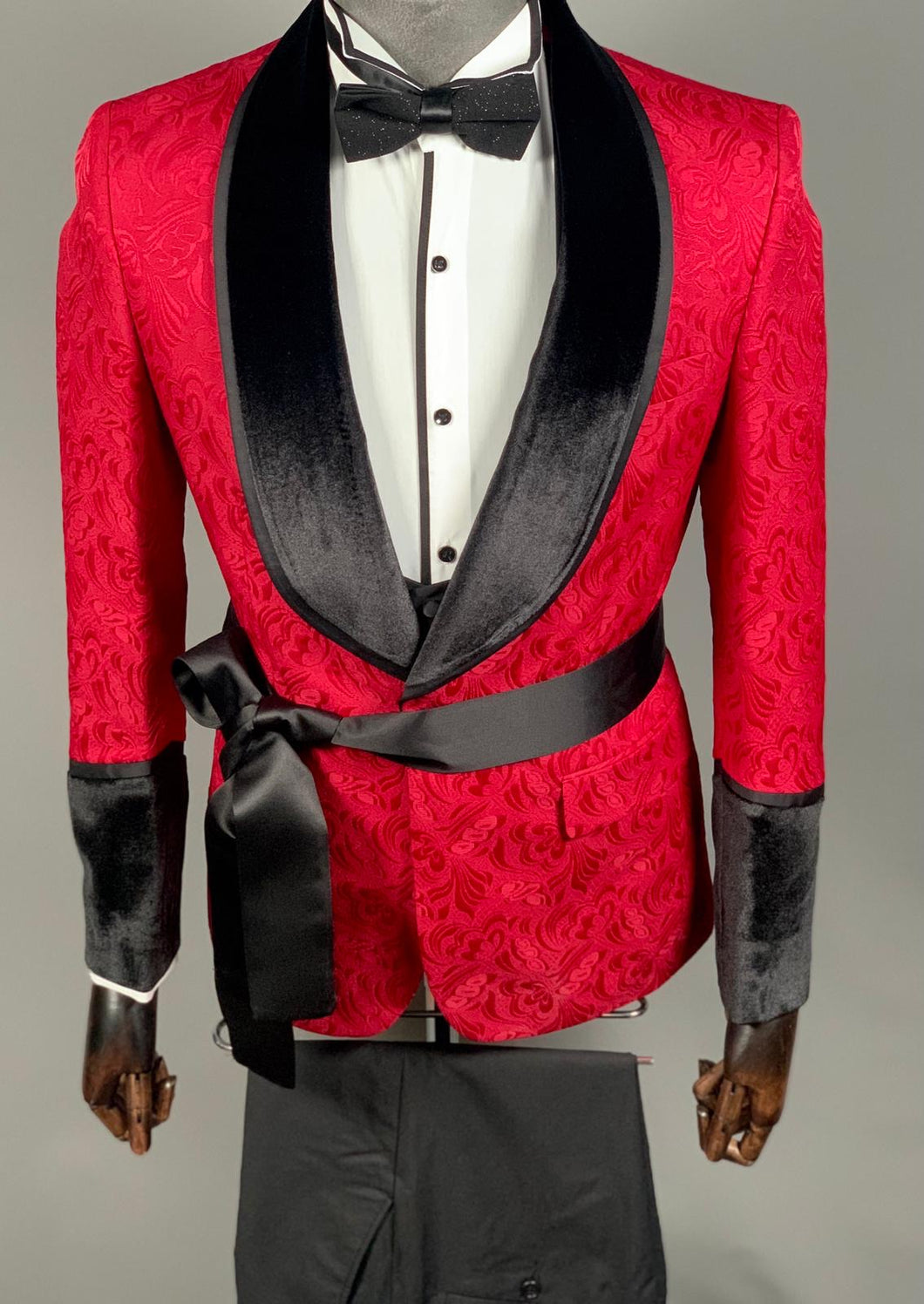 Men’s Red 3pc Tuxedo