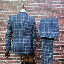 Men’s Blue Double Breasted Suit