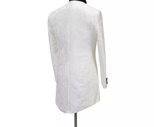 Men’s White Tailor-Made Suits Tuxedo 2 Piece