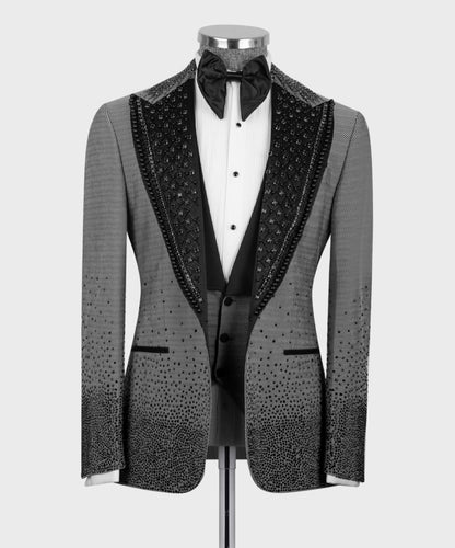 Men's STONE Gray TUXEDO