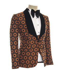 Men’s Orange Formal Tuxedo