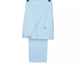 Men’s 3 Piece Slim Fit Sky Blue Suit
