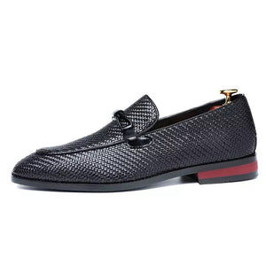 Men’s Black leather Loafers