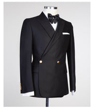 Men’s Black DOUBLE BREASTED SUIT