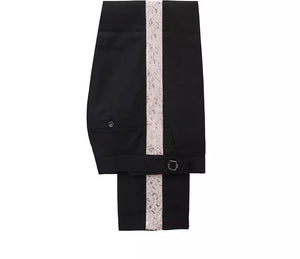 Men’s Black Pink DOUBLE BREASTED SUIT