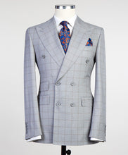 Men’s Gray double breasted 2 Piece suit