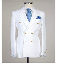 Men’s White DOUBLE BREASTED SUIT