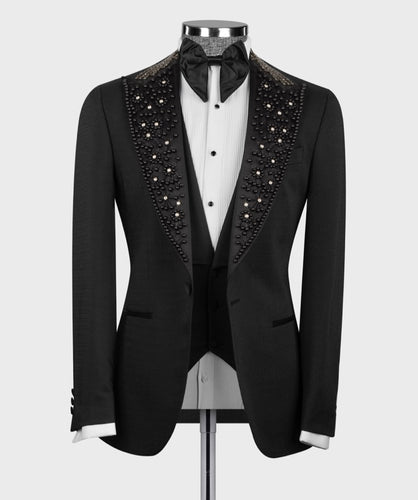 Men's STONE Black TUXEDO