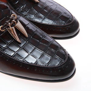 Men’s Brown Italian leather Loafers