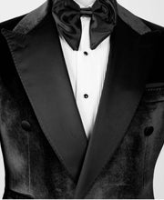 Men’s One Button Black 2Pc Tuxedo