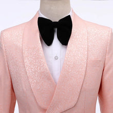 Men’s Peach Double Breasted Suit