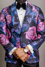 Men’s floral Purple Pink Tuxedo