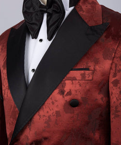 Men's Red 3Pc TUXEDO