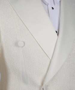 Men’s Cream Button 2Pc Tuxedo