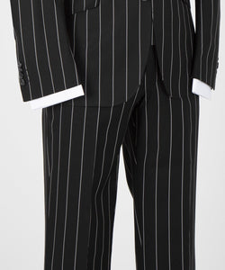 Men’s Stripe Black 3pc Suit