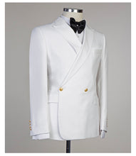 Men’s White DOUBLE BREASTED SUIT