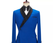 Men Blue Custom 2Pc Tuxedo