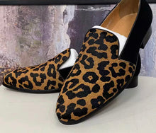 Men’s Leopard Loafers