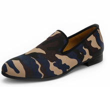 Men Classic Camouflage Loafers