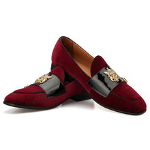 Men’s Leather Burgundy Loafers