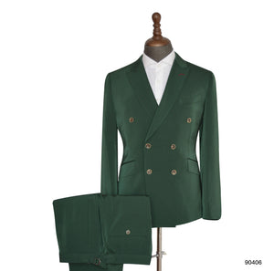 Men’s Green Velvet 2 Piece Suit