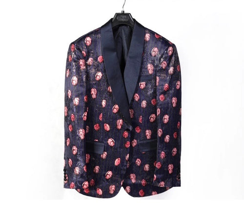 Men’s floral Print Tuxedo