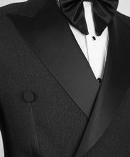 Men’s Two Black Button 2Pc Tuxedo