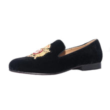 Men’s Slip-On Embroidered Loafers