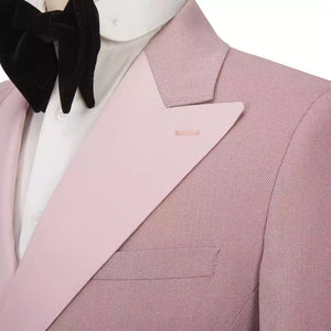 Men’s Pink-ish Double Breasted Tuxedo