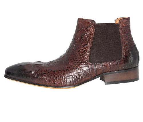 Men’s Brown Chelsea Leather Boots