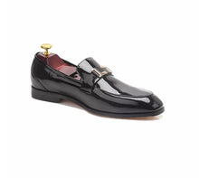 Men’s Black Leather Loafers