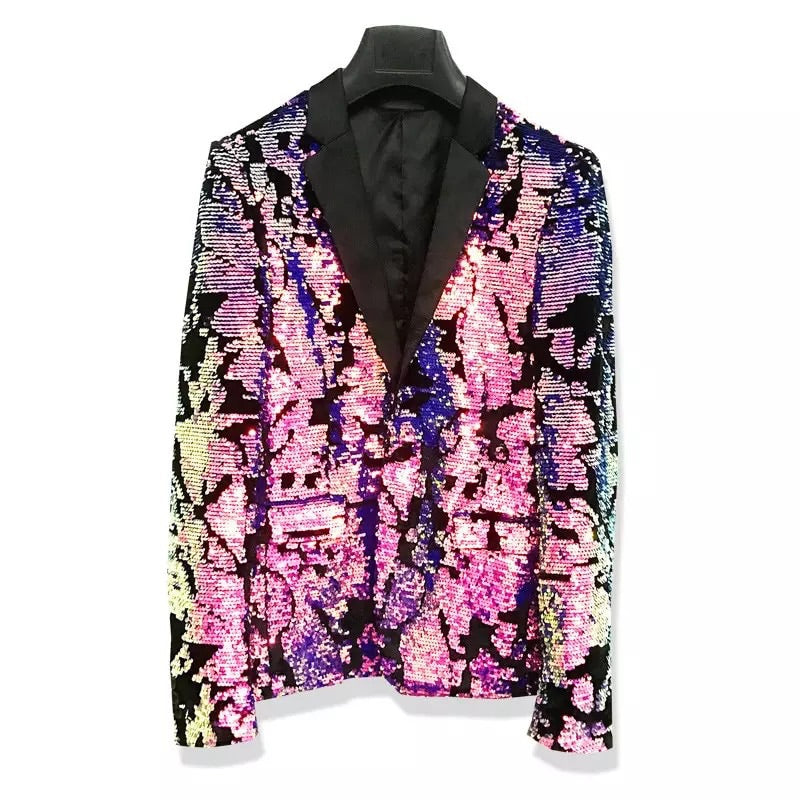 Men’s Glitter Blazer